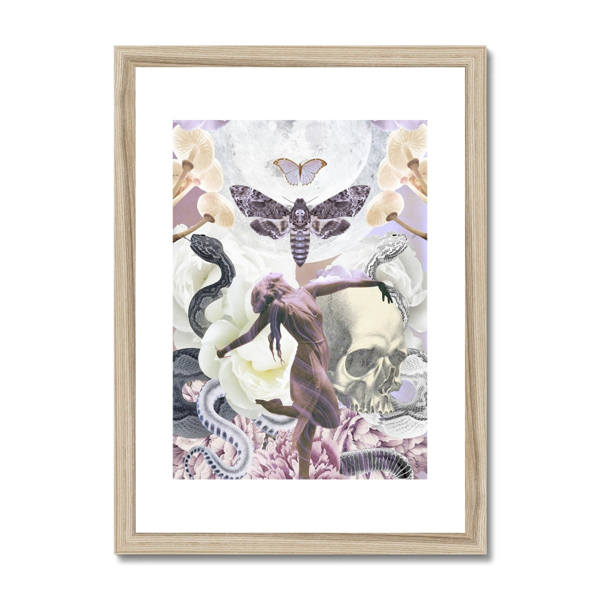 Transformation Framed & Mounted Print - Starseed Designs Inc.