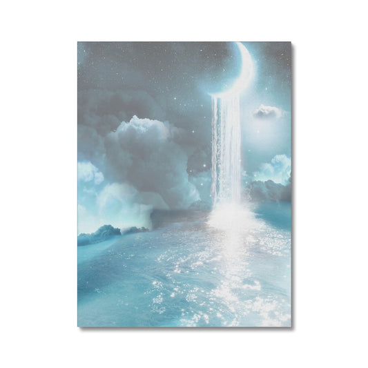 Lunar Waters Canvas - Starseed Designs Inc.