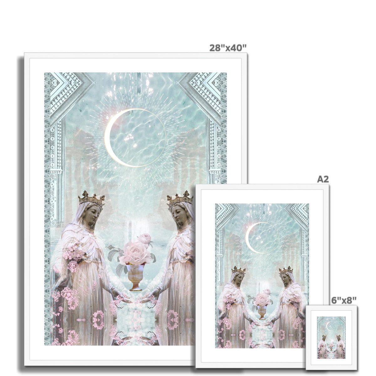 Sacred Grail Framed & Mounted Print - Starseed Designs Inc.