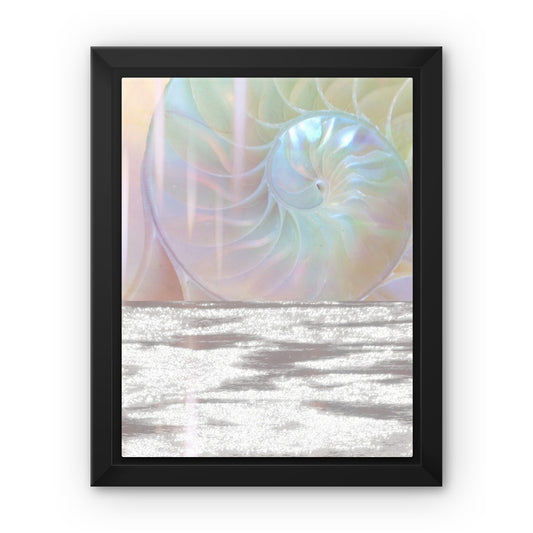 Divine Spiral Framed Canvas - Starseed Designs Inc.