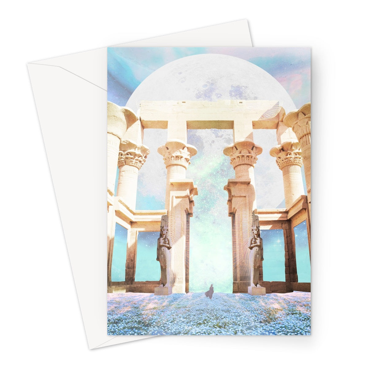 Temple of Isis Greeting Card - Starseed Designs Inc.