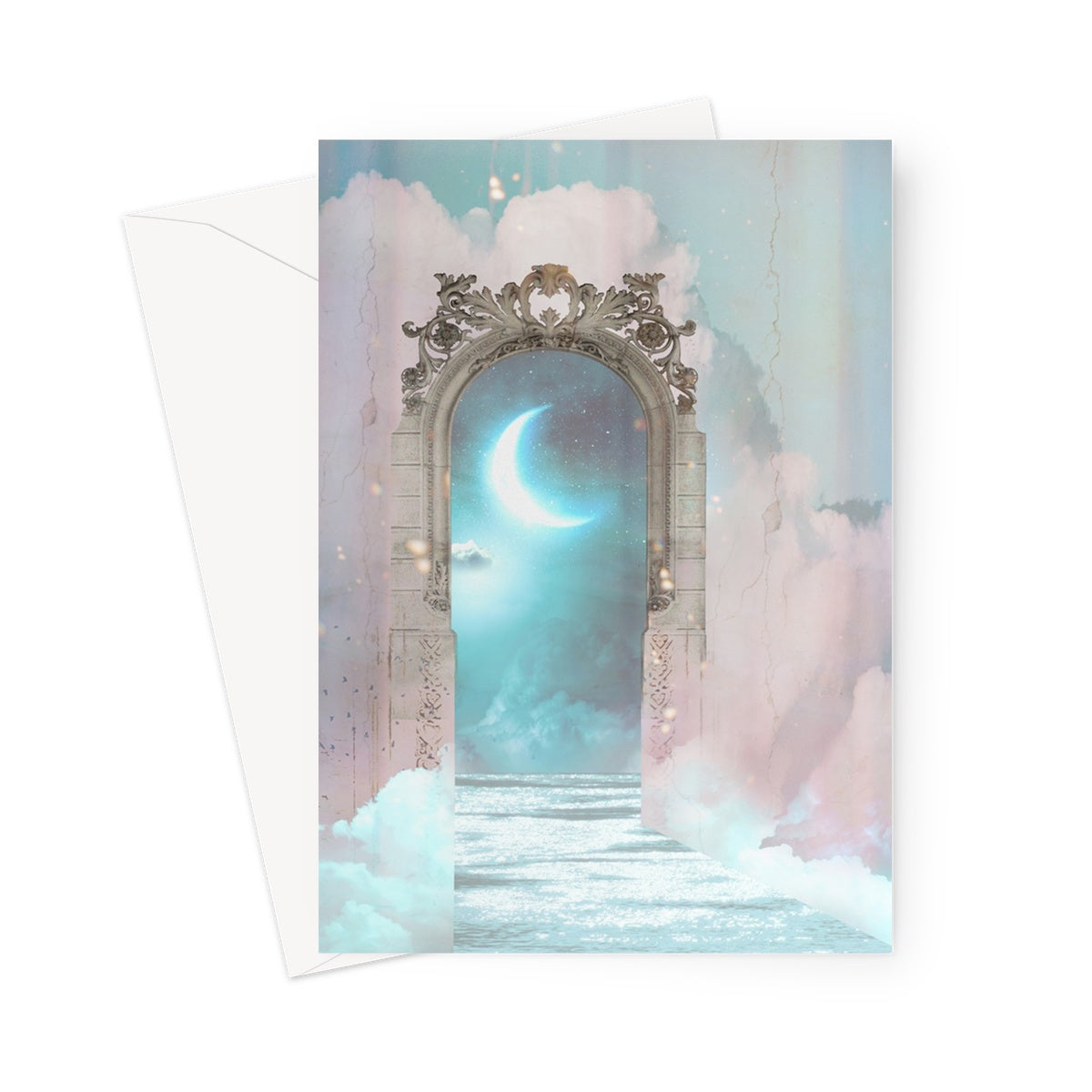 Luna  Greeting Card - Starseed Designs Inc.