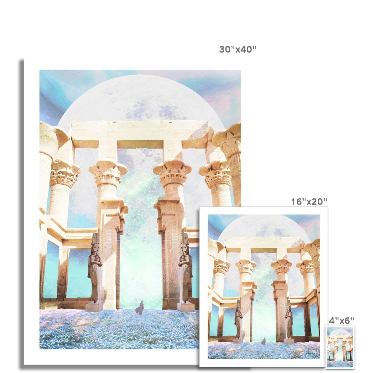 Temple of Isis Fine Art Print - Starseed Designs Inc.