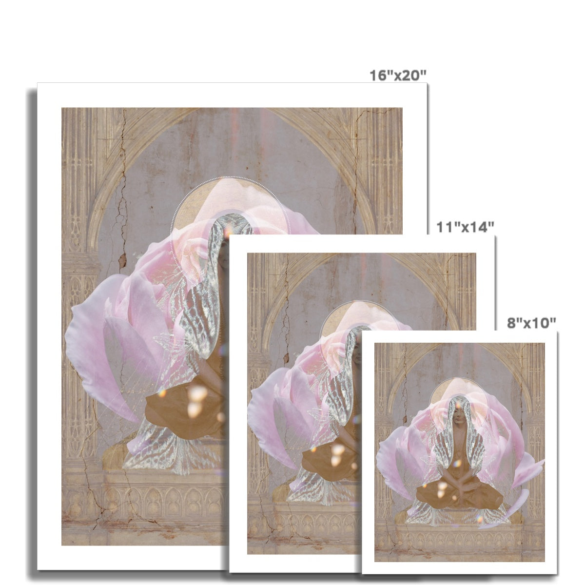 Luminous Wings Fine Art Print - Starseed Designs Inc.