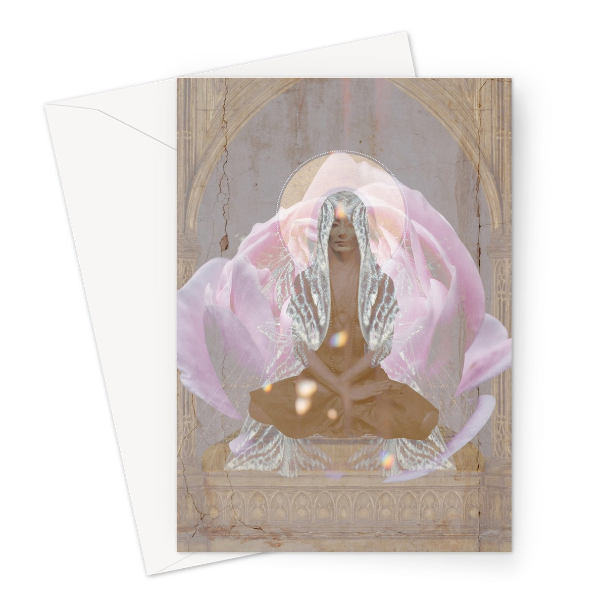 Luminous Wings Greeting Card - Starseed Designs Inc.