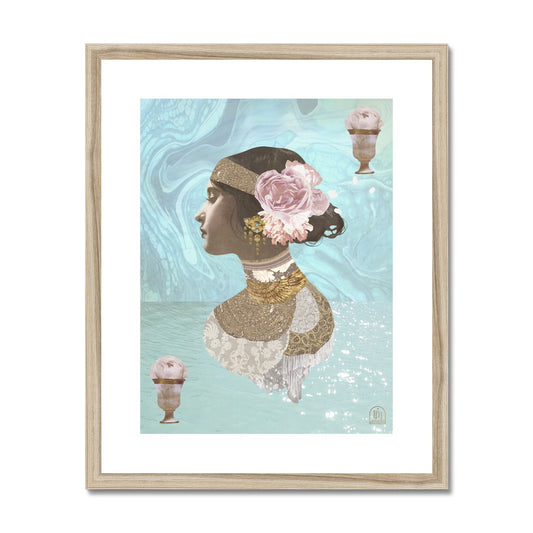 Queen of Cups Framed & Mounted Print - Starseed Designs Inc.