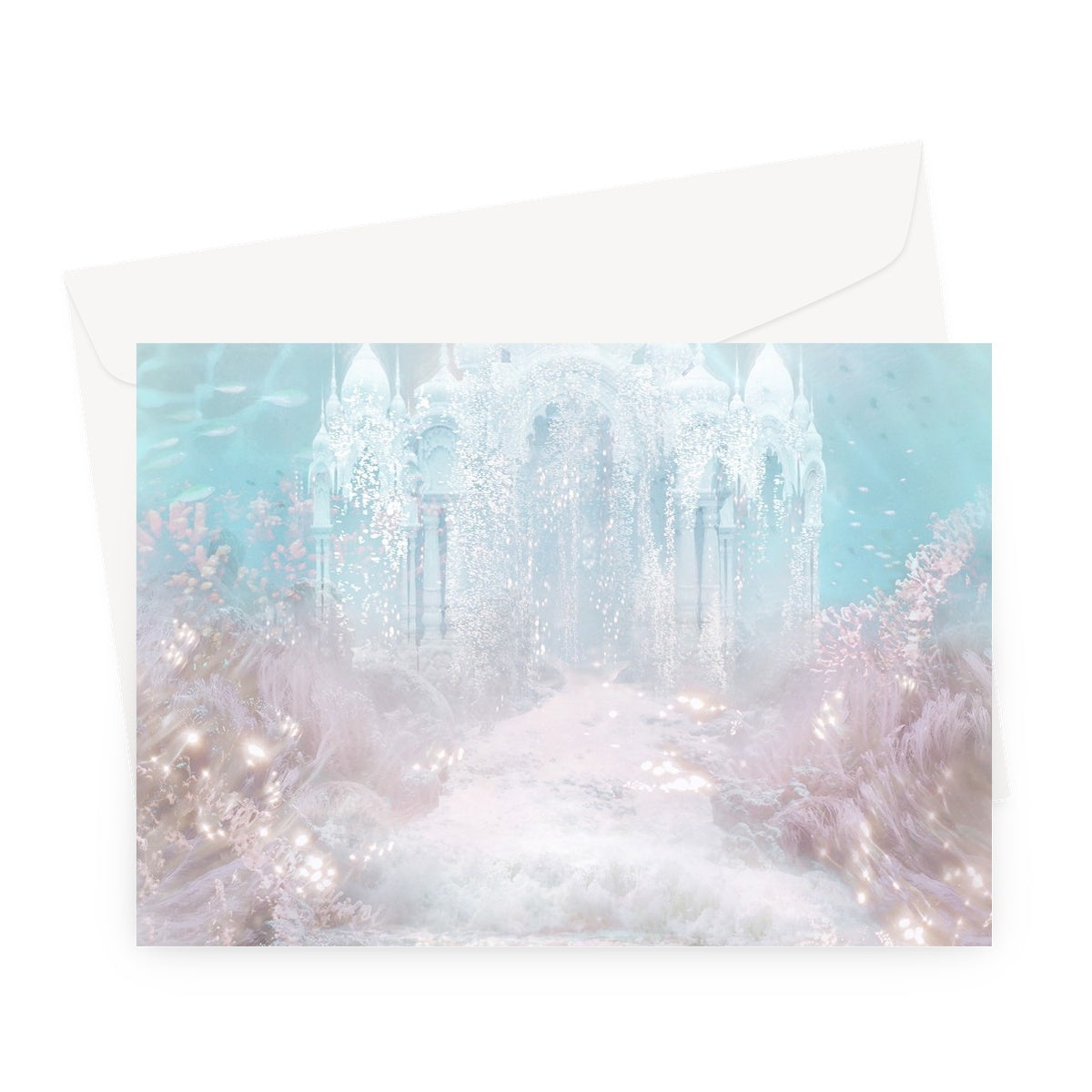 Temple of the Sea Greeting Card - Starseed Designs Inc.