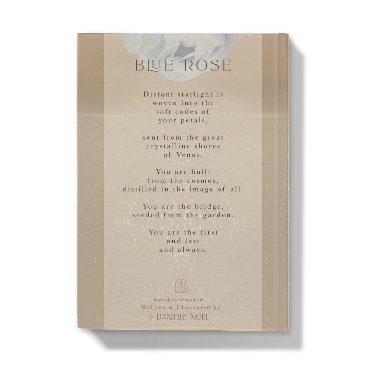 The Blue Rose Journal Hardback Journal - Starseed Designs Inc.