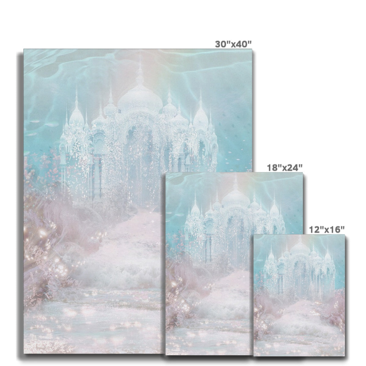 Temple of the Sea Canvas - Starseed Designs Inc.