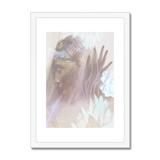 Queen Nefertiti Framed & Mounted Print - Starseed Designs Inc.