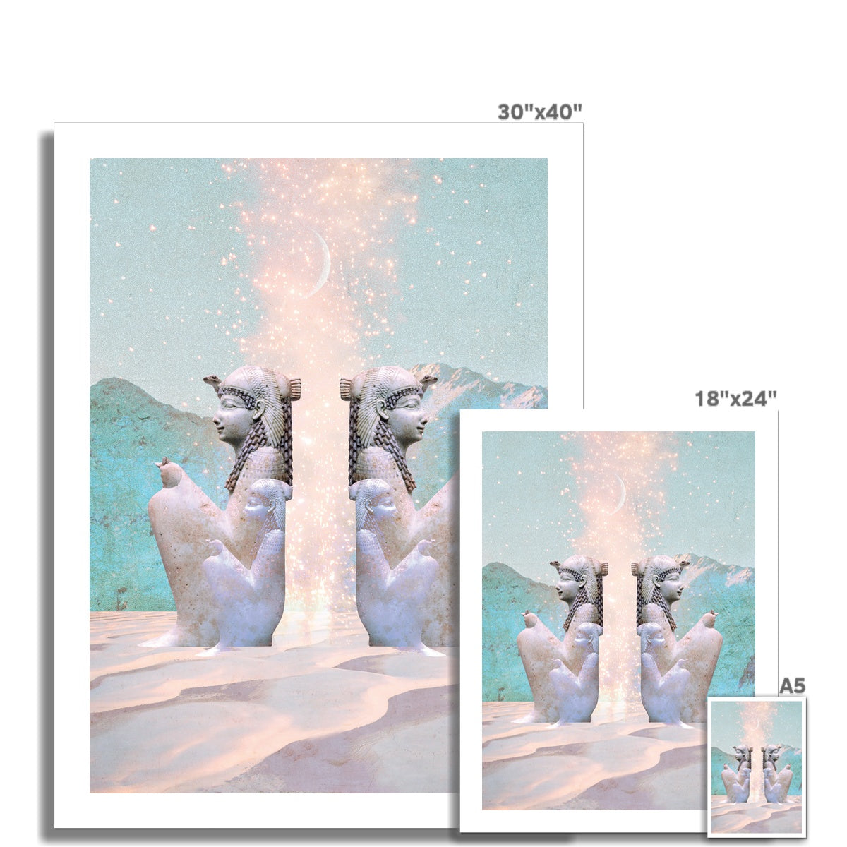 Hathor Dreams Fine Art Print - Starseed Designs Inc.