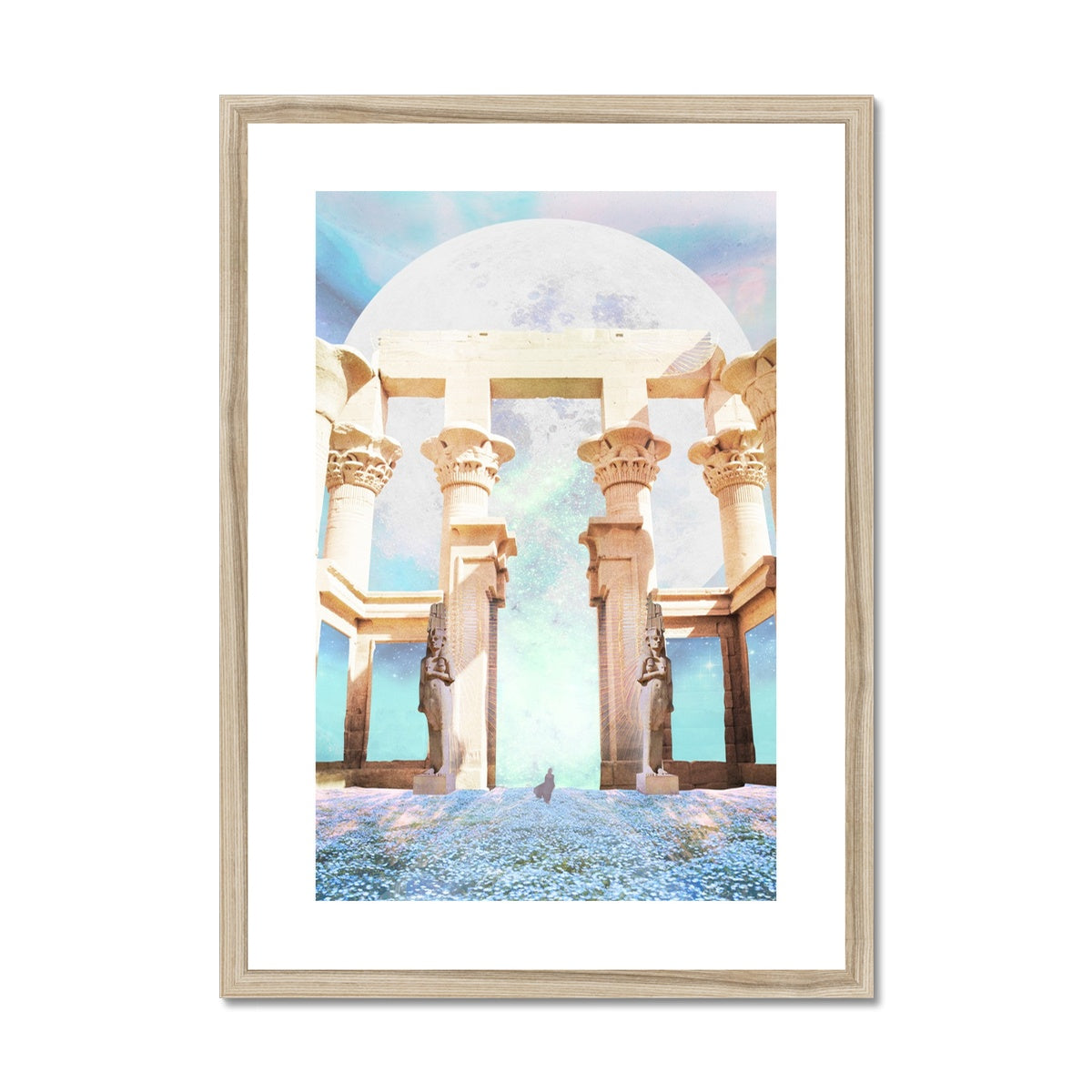 Temple of Isis Framed & Mounted Print - Starseed Designs Inc.