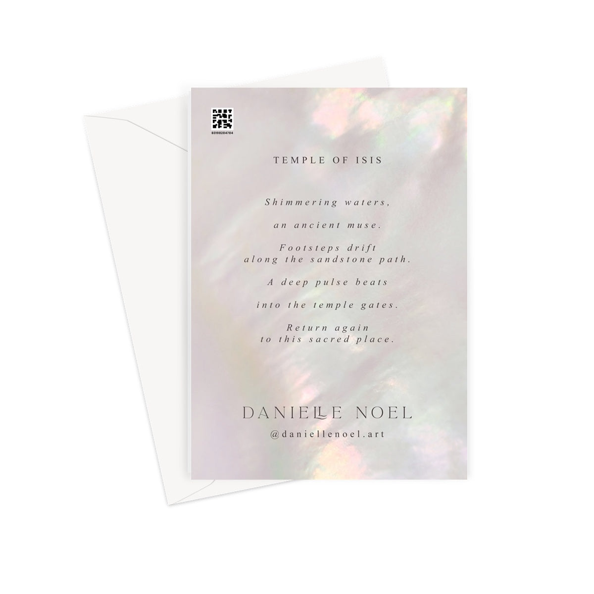 Temple of Isis Greeting Card - Starseed Designs Inc.
