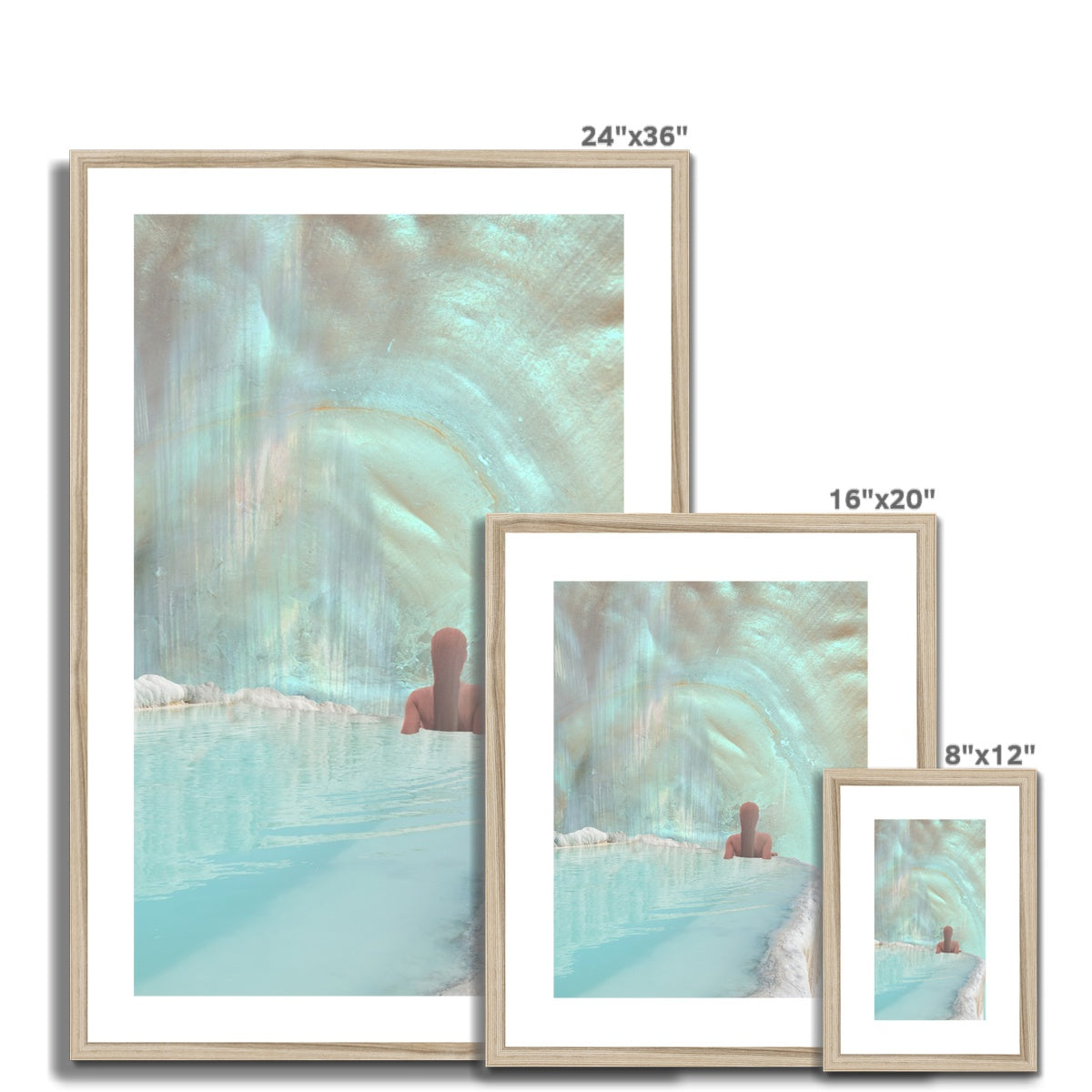 Restful Pause Framed & Mounted Print - Starseed Designs Inc.