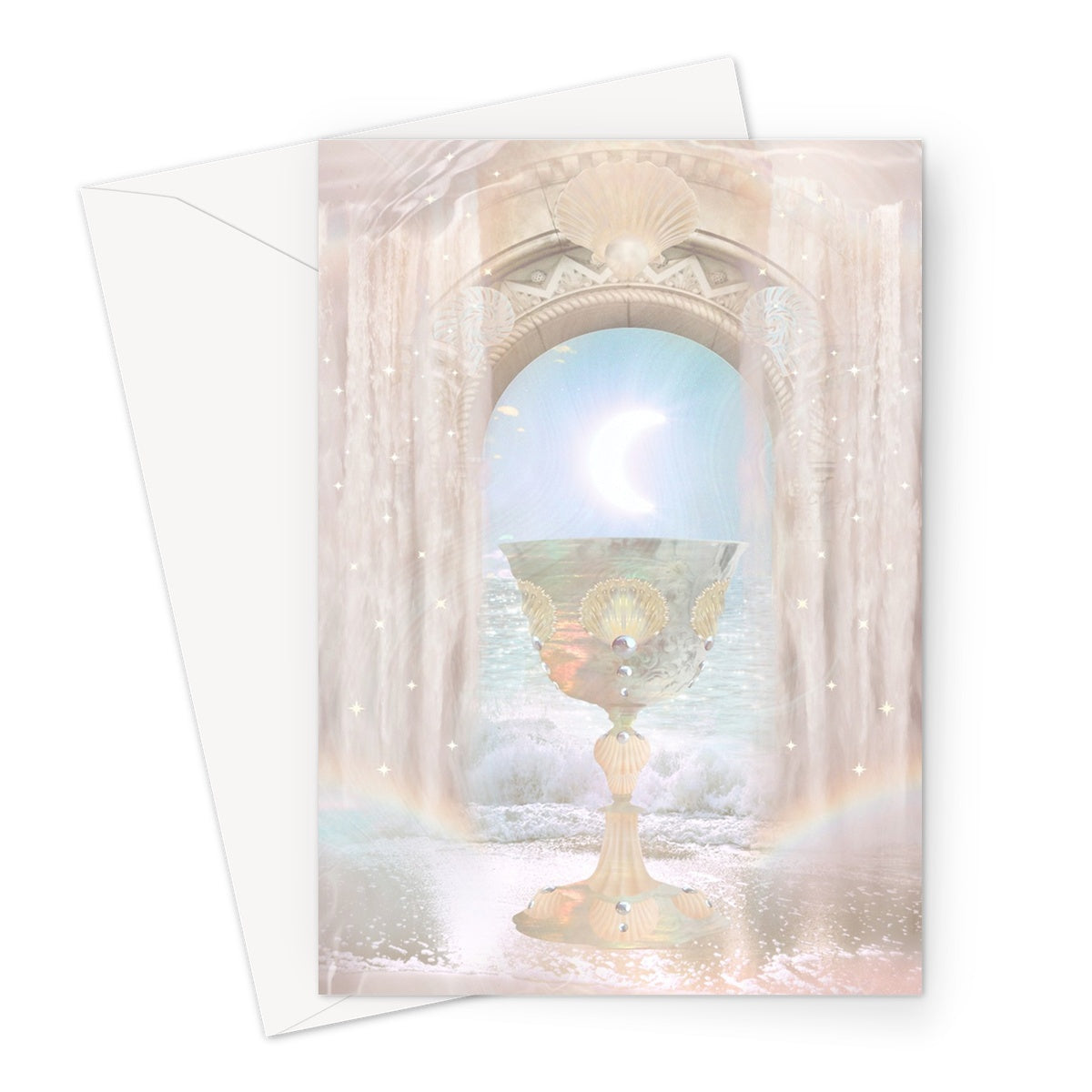 Sacred Chalice Greeting Card - Starseed Designs Inc.
