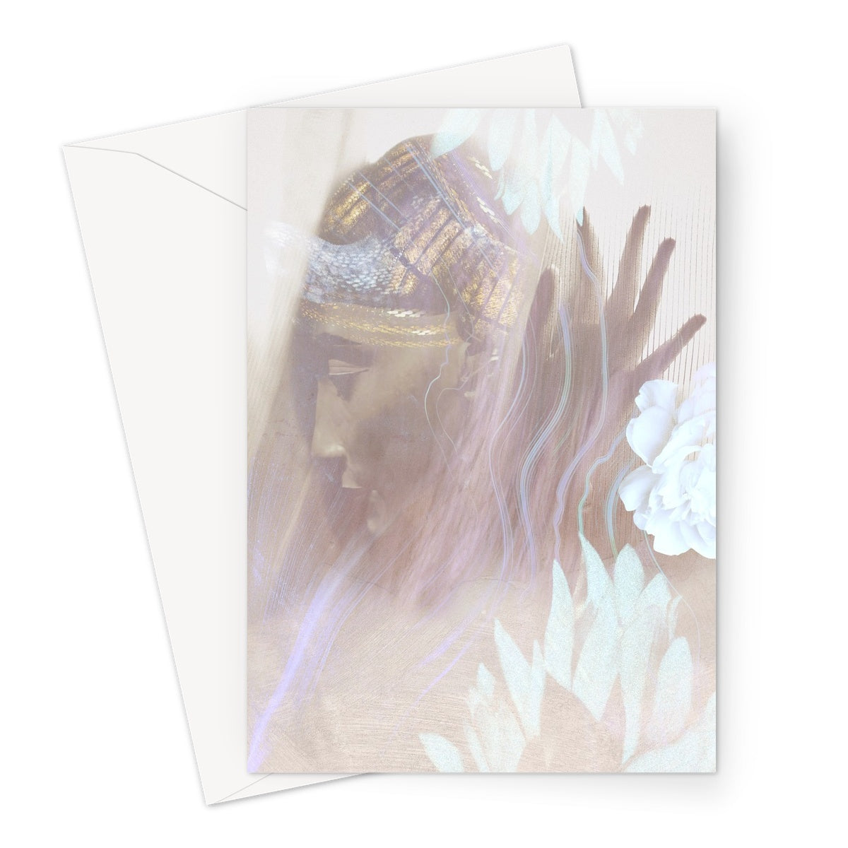 Queen Nefertiti Greeting Card - Starseed Designs Inc.