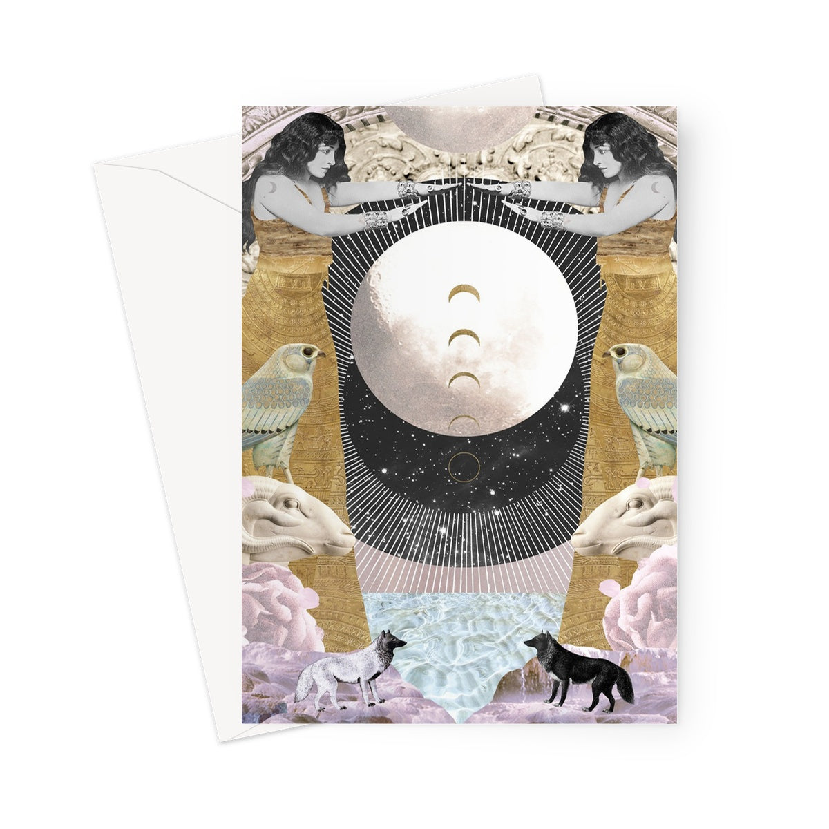 The Moon Greeting Card - Starseed Designs Inc.