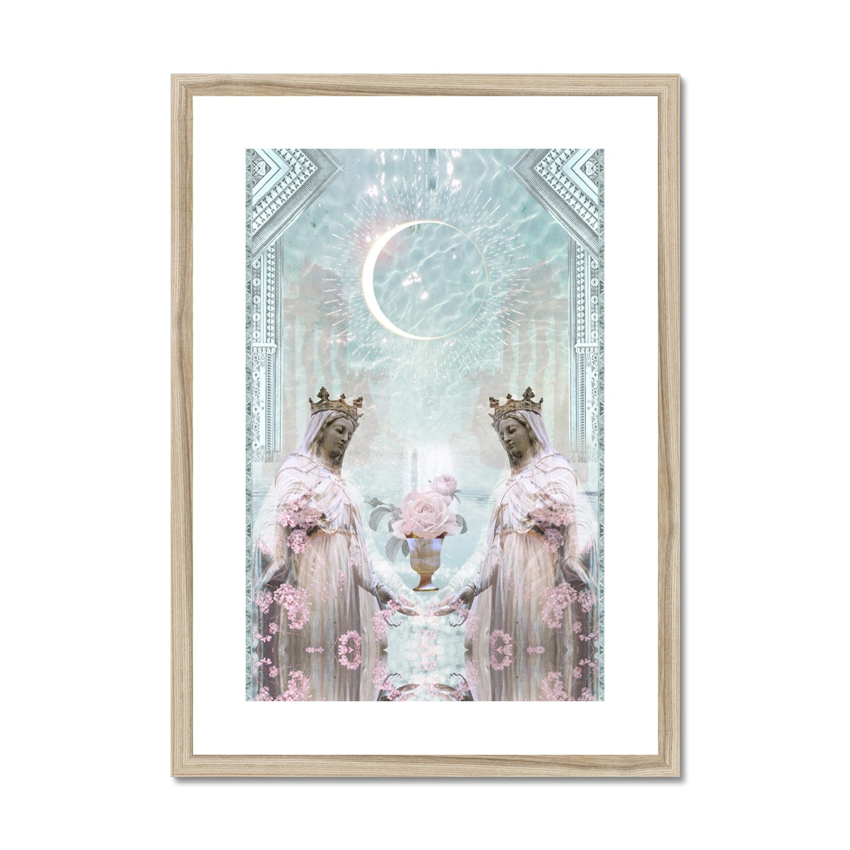 Sacred Grail Framed & Mounted Print - Starseed Designs Inc.