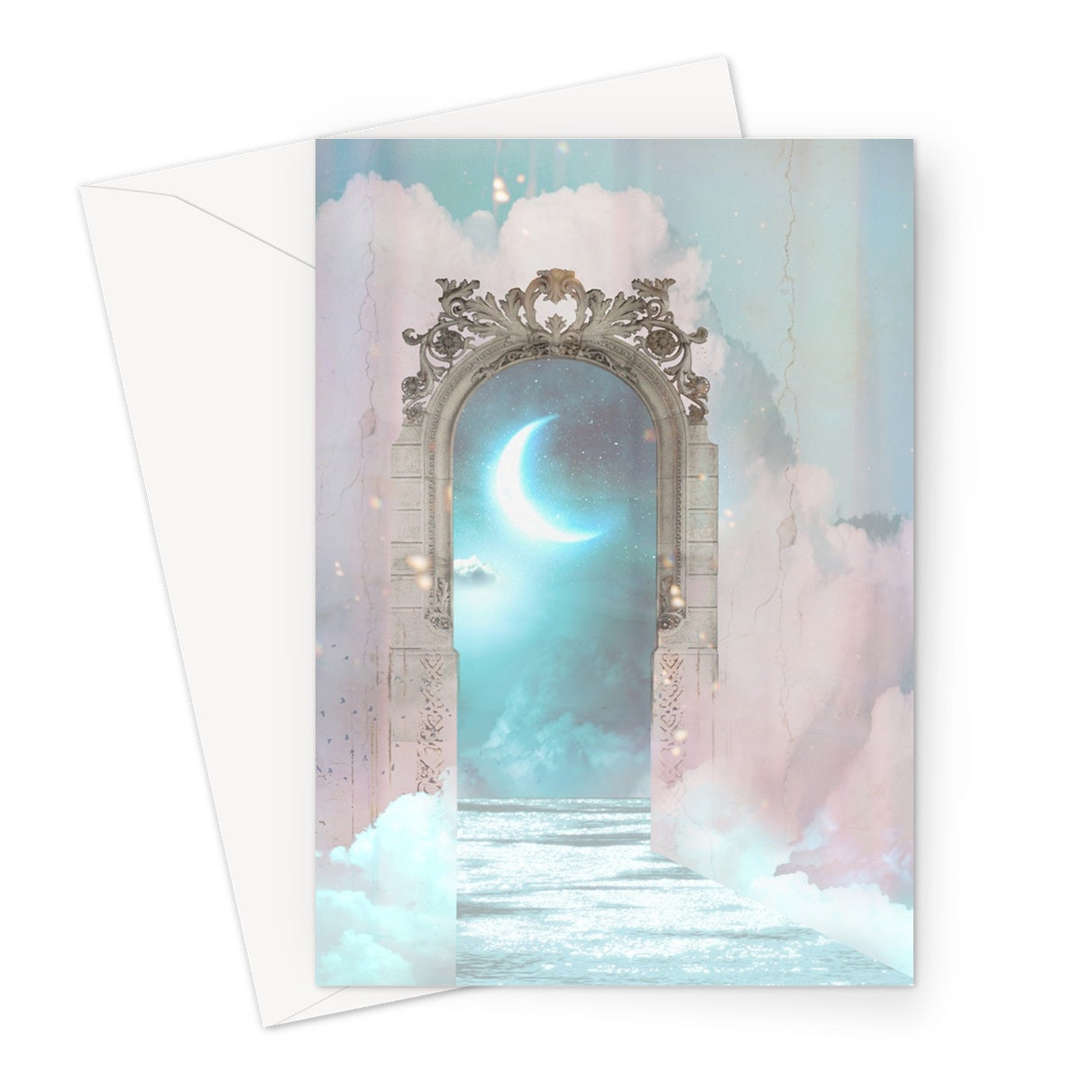 Luna  Greeting Card - Starseed Designs Inc.