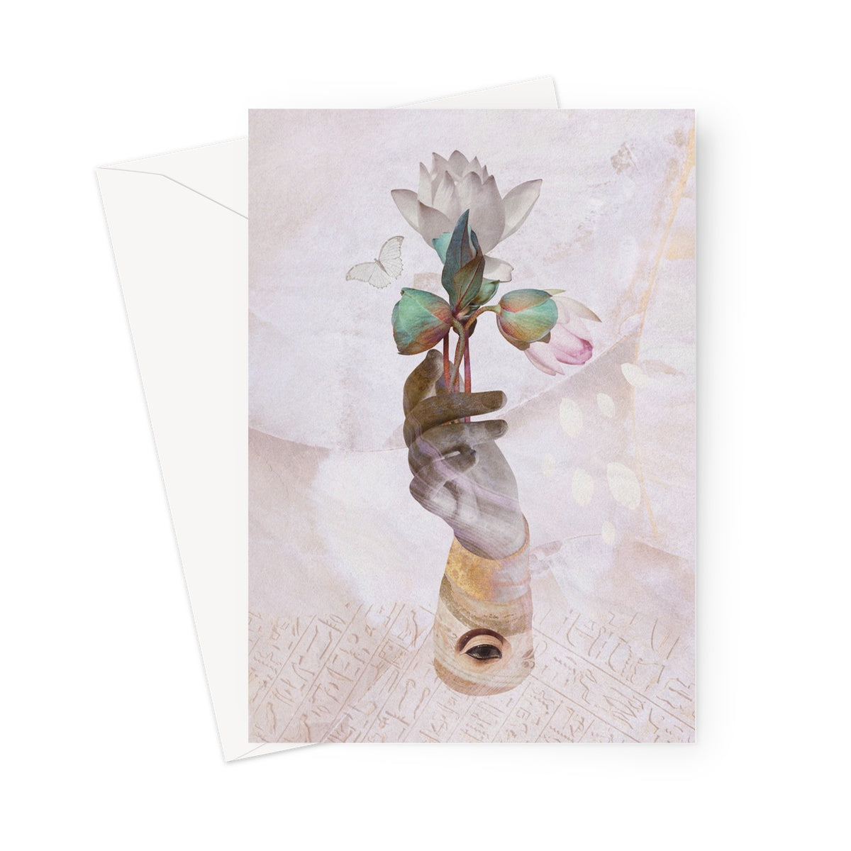 A Sacred Blossom Greeting Card - Starseed Designs Inc.