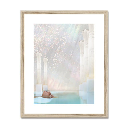 Akashic Waters Framed & Mounted Print - Starseed Designs Inc.